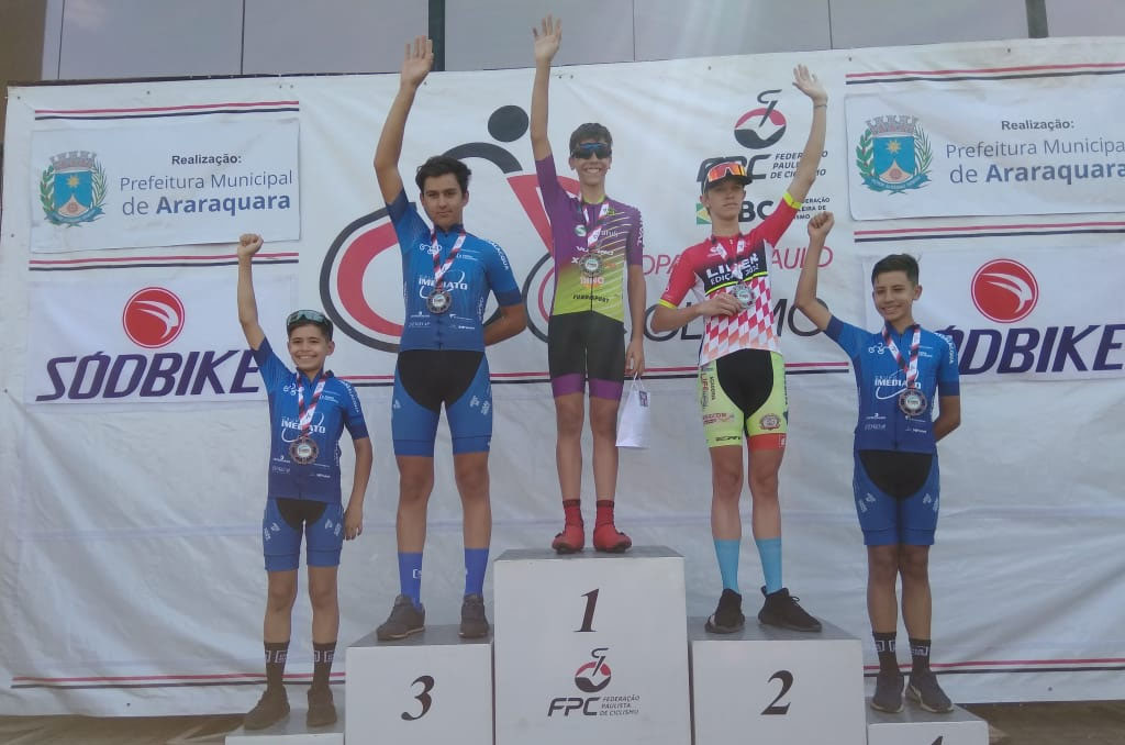 Ciclismo Da Fundesport Conquista P Dios Na Cidade Rcia Araraquara