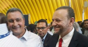 Edinho foi participar da inauguração do metrô de Salvador Edinho Silva