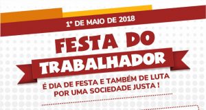 Festa do Trabalhador terá atrações gratuitas para todas as idades Festa Trabalhador Destaque