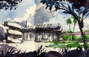 Arte ao Centro promove Encontro Internacional de Desenho de Rua Desenho Teatro Municipal de Araraquara Pedro Alves