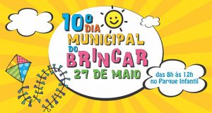Domingo é Dia do Brincar na Praça do Parque Infantil Dia do brincar Ok