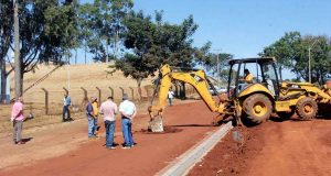 VI Distrito Industrial ganha acesso pavimentado Distrito Industrial