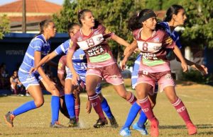 Futebol Feminino goleia no Jogos da Juventude guerreirasjogos