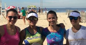 Araraquarenses se destacam no Beach Tennis em Copacabana raqueliotte chan