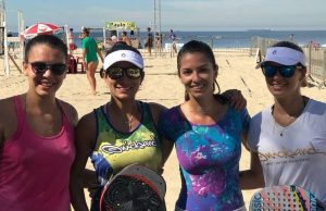 Araraquarenses se destacam no Beach Tennis em Copacabana raqueliotte chan