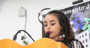 Na Câmara crianças dão exemplos de atos políticos e democráticos. Escola Legislativa Interna 01