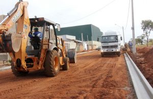 Ruas do Jardim Brasil são pavimentadas Jardim Brasil Pavimentacao