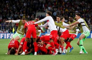 No último jogo das oitavas, Inglaterra elimina Colômbia nos pênaltis Inglaterra