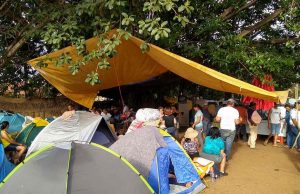 Prefeitura diz que está impedida de auxiliar as famílias acampadas em Bueno Novo Horizonte 01
