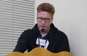 Jovem diz na Câmara que mudança deve ocorrer de baixo pra cima Pedro 12