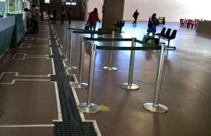 Riera conclui instalação de piso tátil na rodoviária Terminal 35