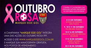 Ferroviária adere à campanha “Outubro Rosa, Marque Esse Gol” outubro rosa