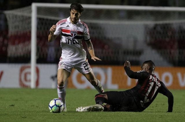 sao paulo atletico pr jogo