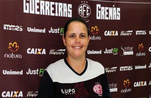 Guerreiras anunciam ex-goleira para a comissão técnica vanessa guerreiras grenas