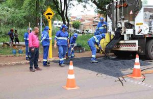Toninho do Mel leva lombadas para o Parque São Paulo Lombada 20