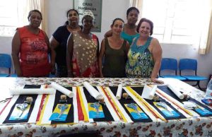 Artesãs das Oficinas participam de bazar na Vila Sedenho Artesa