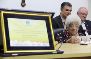 Italiana recebe Título de Cidadã Araraquarense aos 96 anos ITALIA