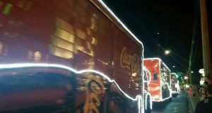 Neste domingo a Caravana de Natal da Coca-Cola volta às ruas de Araraquara Papai Noel 53