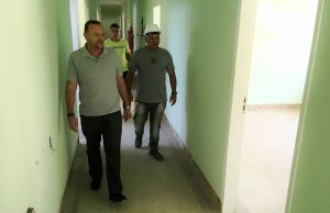 Edinho verifica como estão as obras do Pronto-Socorro do Melhado Pronto Socorro Melhado 90