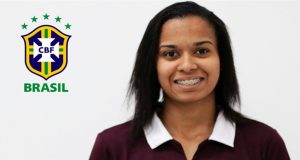 Recém-contratada da Ferroviária é convocada para Seleção guerreiras aline milene selecao