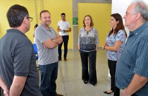 Edinho visita unidade da Fatec de Araraquara Fatec 99