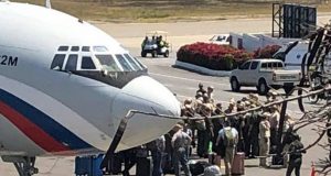 Força Aérea russa aterrissa com tropas na Venezuela Aviao Russo