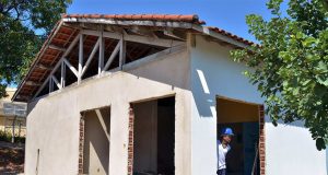 Obra no Centro do Autista entra na fase de revestimentos Autista 12