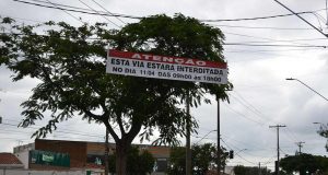 Obras na rede da CPFL terão reflexo no trânsito da Bento de Abreu Bento de Abreu Interditada