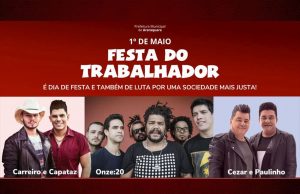 Prefeitura realiza mais uma edição da Festa do Trabalhador Festa do trabalhador 2019