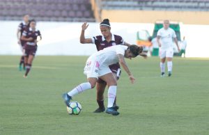 Guerreiras são derrotadas pelo Santos no Brasileiro Feminino guerreiras santos brasileiro2019 jogo