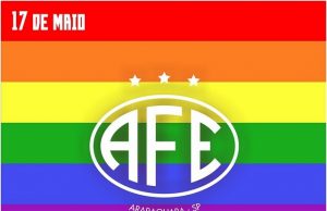 Contra homofobia, Ferroviária foi única do estado a se manifestar afehomofobia