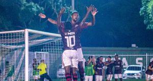 Flamengo vence o Palmeiras e fica perto do título da Supercopa do Brasil Sub-20