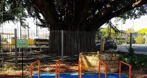 Bicicletário é instalado na Praça da Fonte