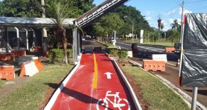 Ciclovia garante segurança em trecho do pedágio de Bueno