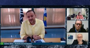 Edinho aborda desafios no combate à Covid-19 com prefeitos do Chile