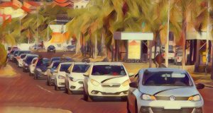 Empresários organizam carreata por delivery do comércio e volta de serviços