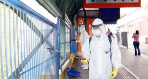 Exército realiza sanitização em Araraquara durante a semana