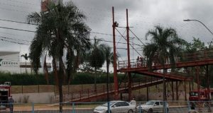 Tentativa de suicídio na passarela próxima do Shopping interdita a 36