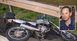 Motociclista morre em acidente na Washington Luis. Deixa duas filhas.