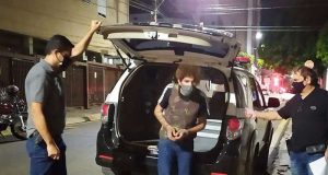 Agentes da DIG prendem o acusado de matar e arrancar os olhos de um jovem