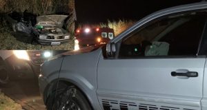 Colisão frontal entre Araraquara a Boa Esperança do Sul deixa cinco feridos