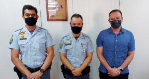 Prefeito recebe novo comandante do 3º Batalhão da Polícia Rodoviária