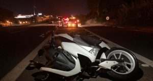 Idoso é atropelado por moto próximo ao Atacadão
