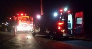 Acidente na Vicinal Leonardo Cruz deixa uma pessoa ferida