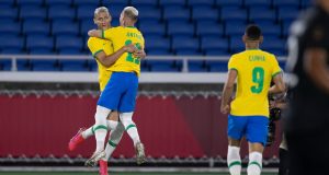Brasil goleia Alemanha na estreia do futebol masculino nas Olimpíadas