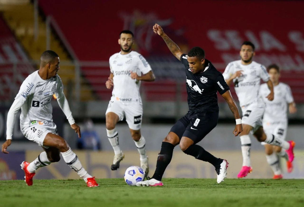 Santos arranca empate com o Red Bull Bragantino pelo ...