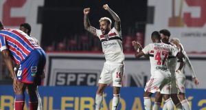 São Paulo derrota o Bahia e vence a segunda dentro do Brasileirão