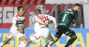 São Paulo e Palmeiras terminam Choque-Rei empatados no Brasileirão