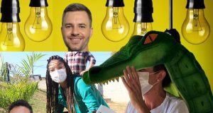 Cuca vacinada, o iluminado, educação ambiental e melhorias pro Hortênsias