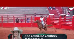 Araraquarense Ana Carolina Laurini Cardozo conquista o tricampeonato dos Três Tambores em Barretos